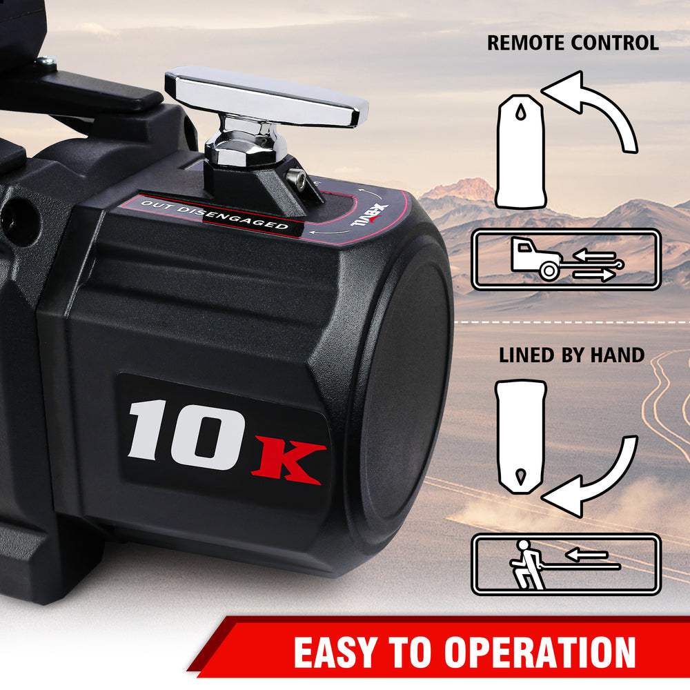 X-BULL Power Winch - Heavy-Duty Electric Pull with Remote Control