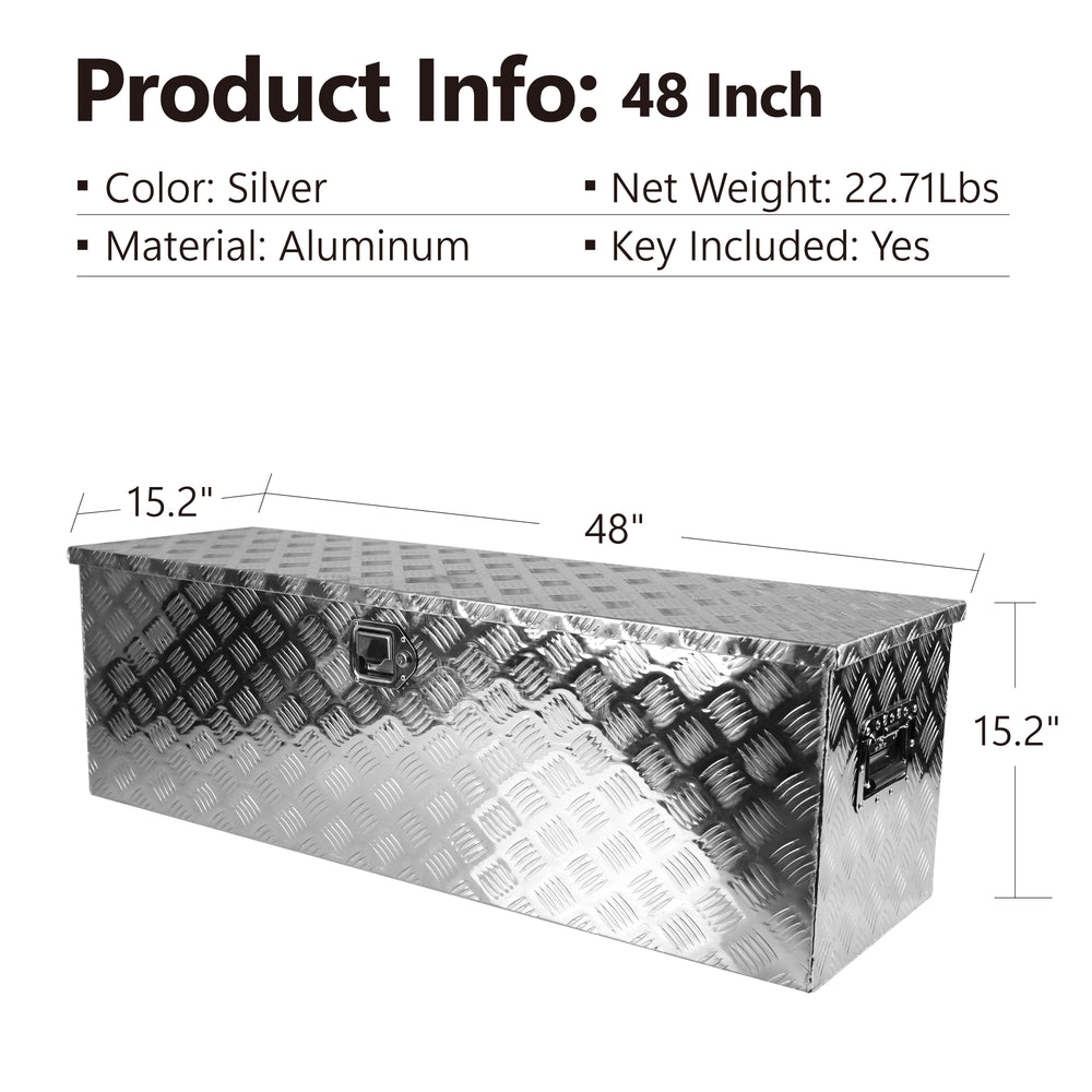 Aluminum Underbody Tool Box: Heavy-Duty Truck Storage Solution