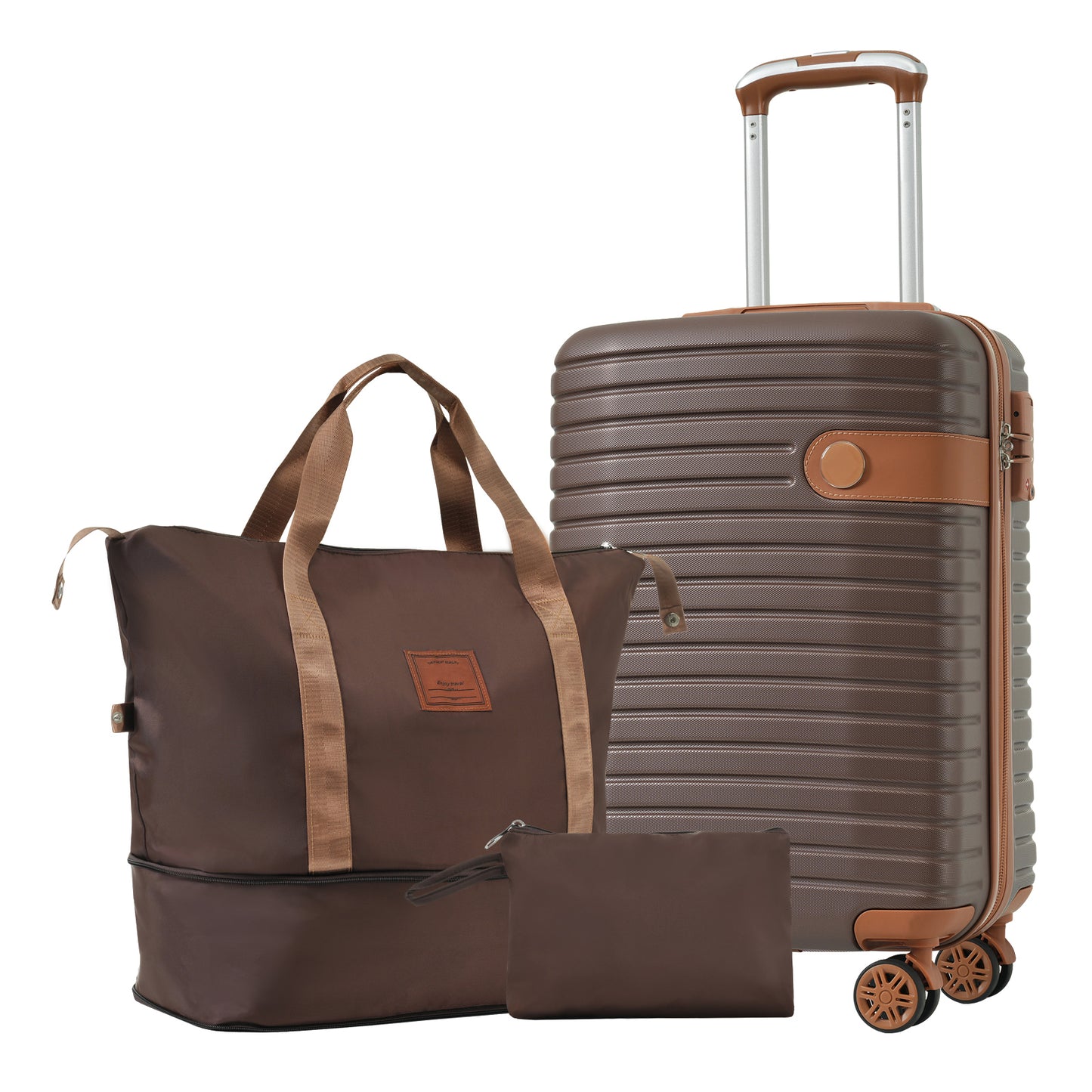 TravelMate Trio: Lightweight Carry-On Luggage Set