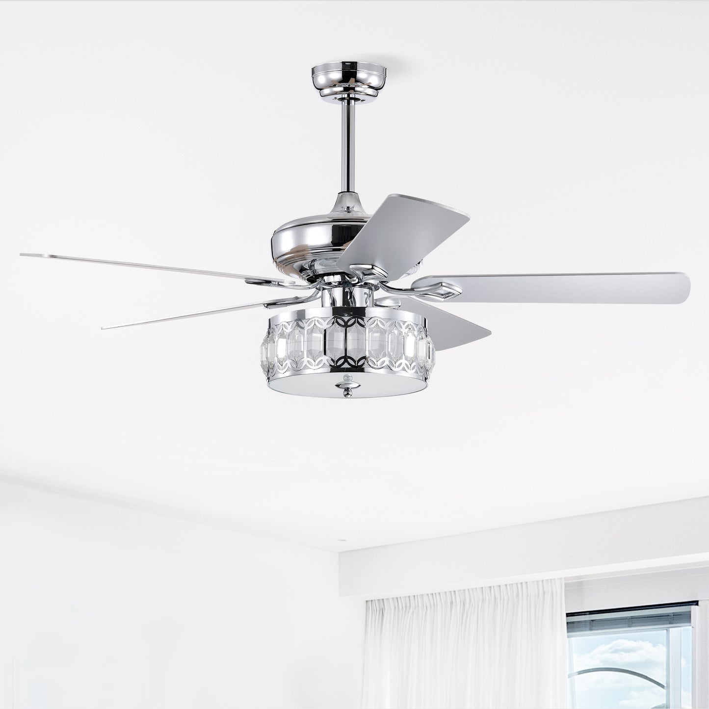 Chic Harmony Ceiling Fan with Remote