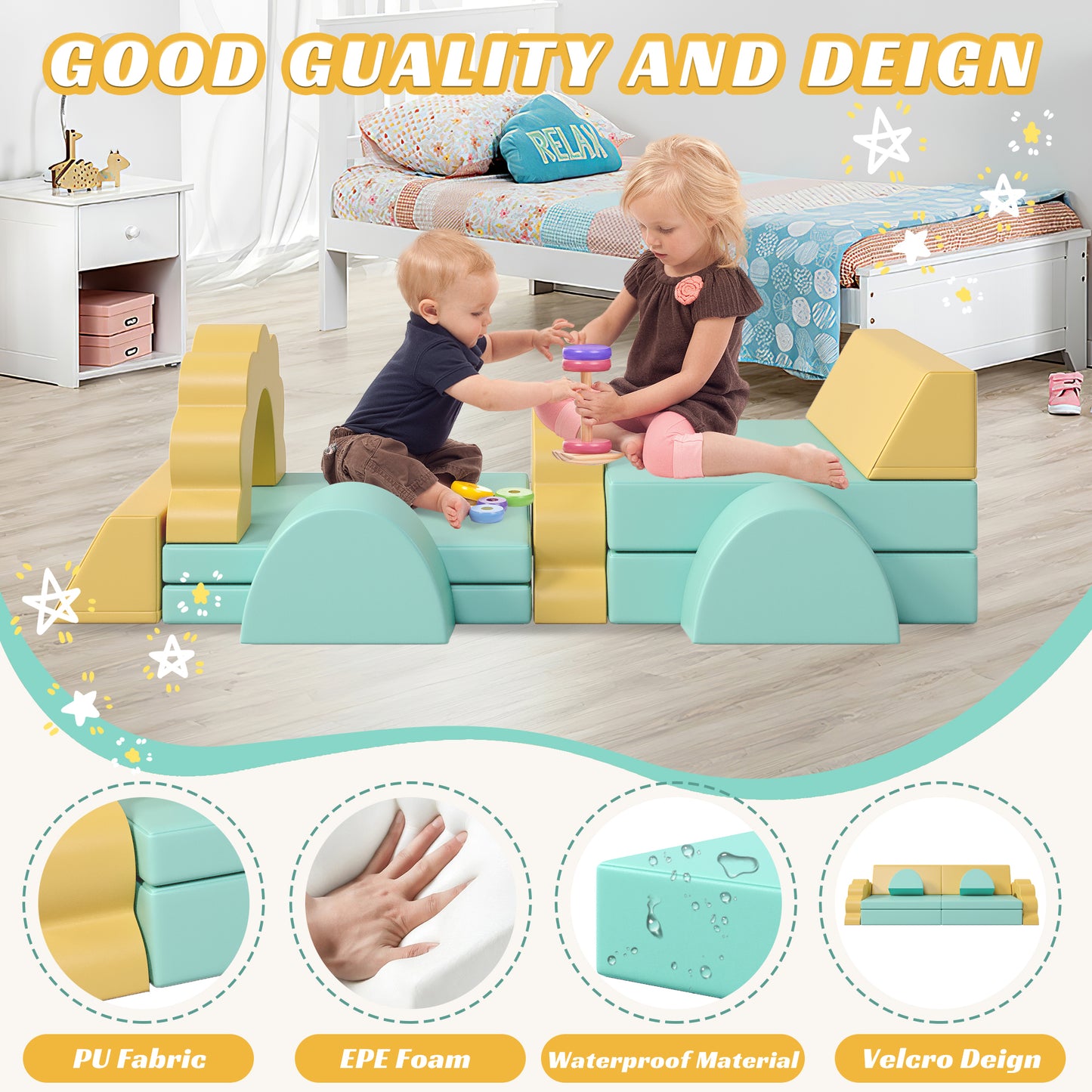 Cuddle Climb Play Couch Set