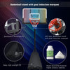 GlowHoops: Adjustable Portable Basketball System for Day and Night Fun