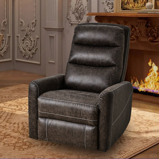 Cozy Swivel Rocker Recliner for Home and Nursery