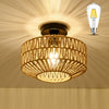 Cozy Rattan Glow Light