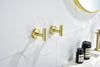 Gleaming Gold Bathroom Accessory Set