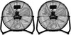 Power Twin High-Performance Metal Fans