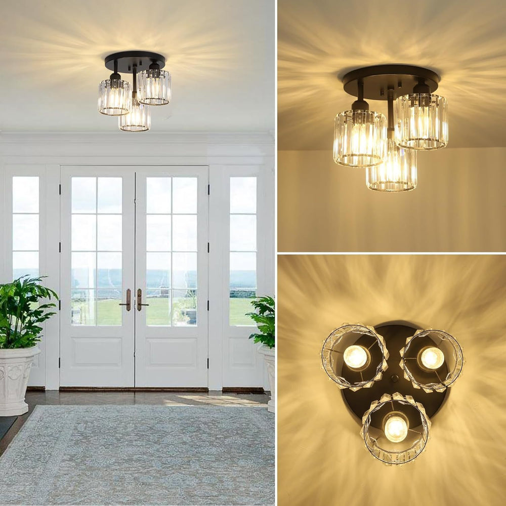 Sparkle Semi-Flush Ceiling Light