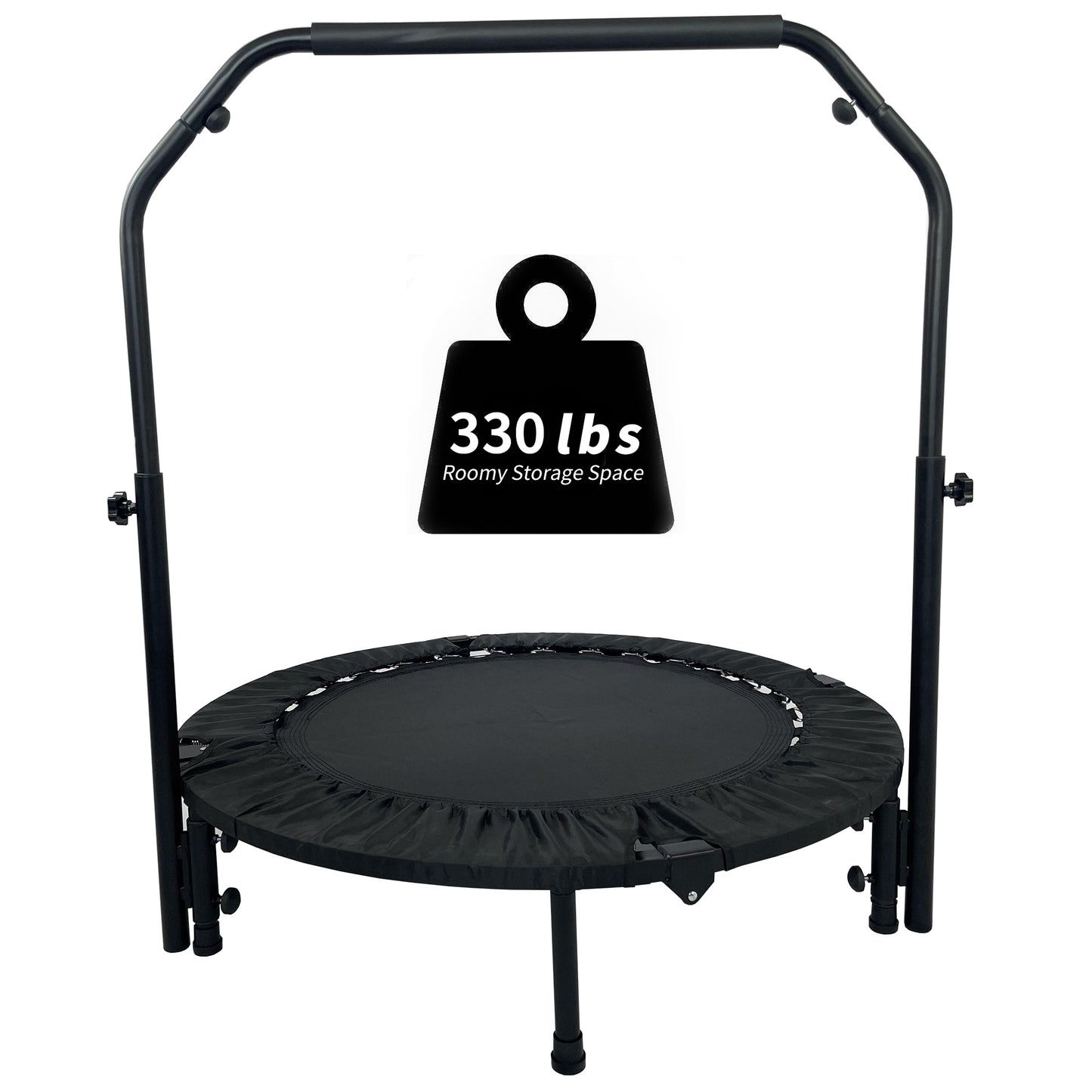 Jump Joy Mini Trampoline for Family Fun