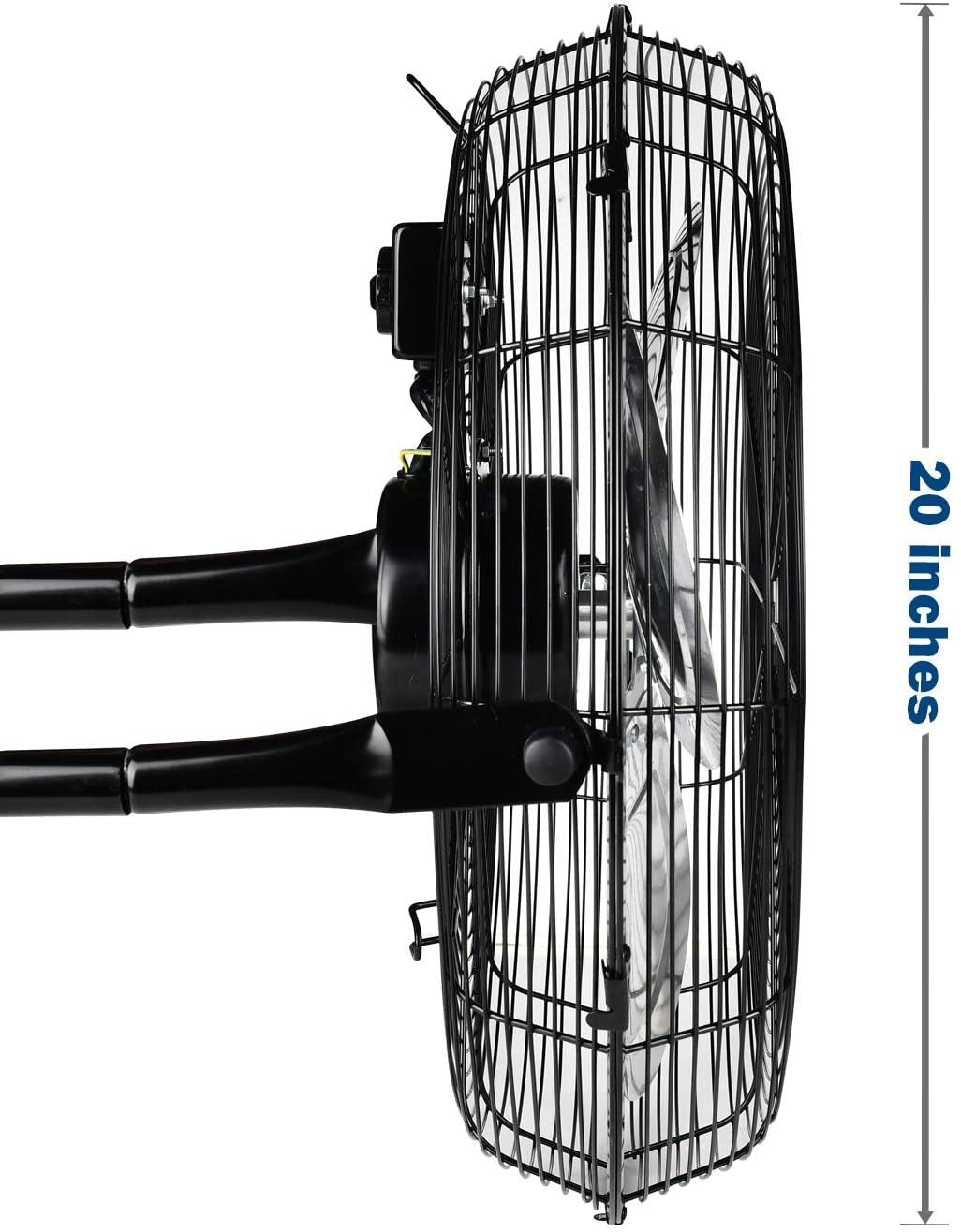 Power Twin High-Performance Metal Fans