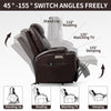 Cozy Lift Recliner with Vibration Massage and Heat for Seniors