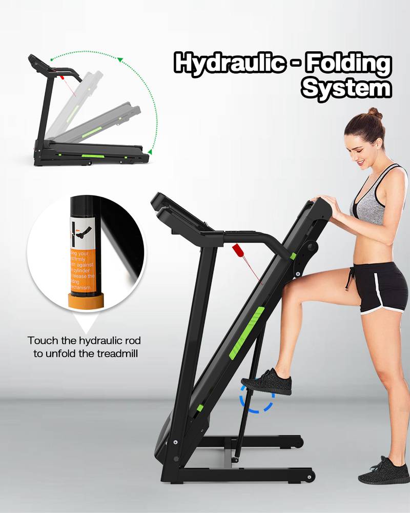 Smart Foldable Treadmill for Home Workouts