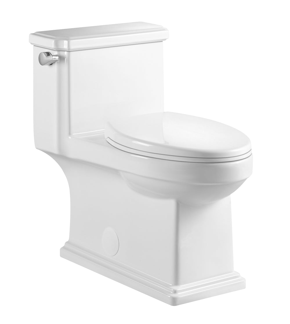 Sleek Comfort Elongated Toilet with Soft Close Seat