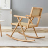 Cozy Rattan Rocking Chair