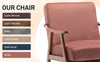 Chic Wingback Lounge Chair