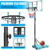 All-Weather Adjustable Basketball Hoop