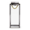 Shimmering Stainless Steel Lantern