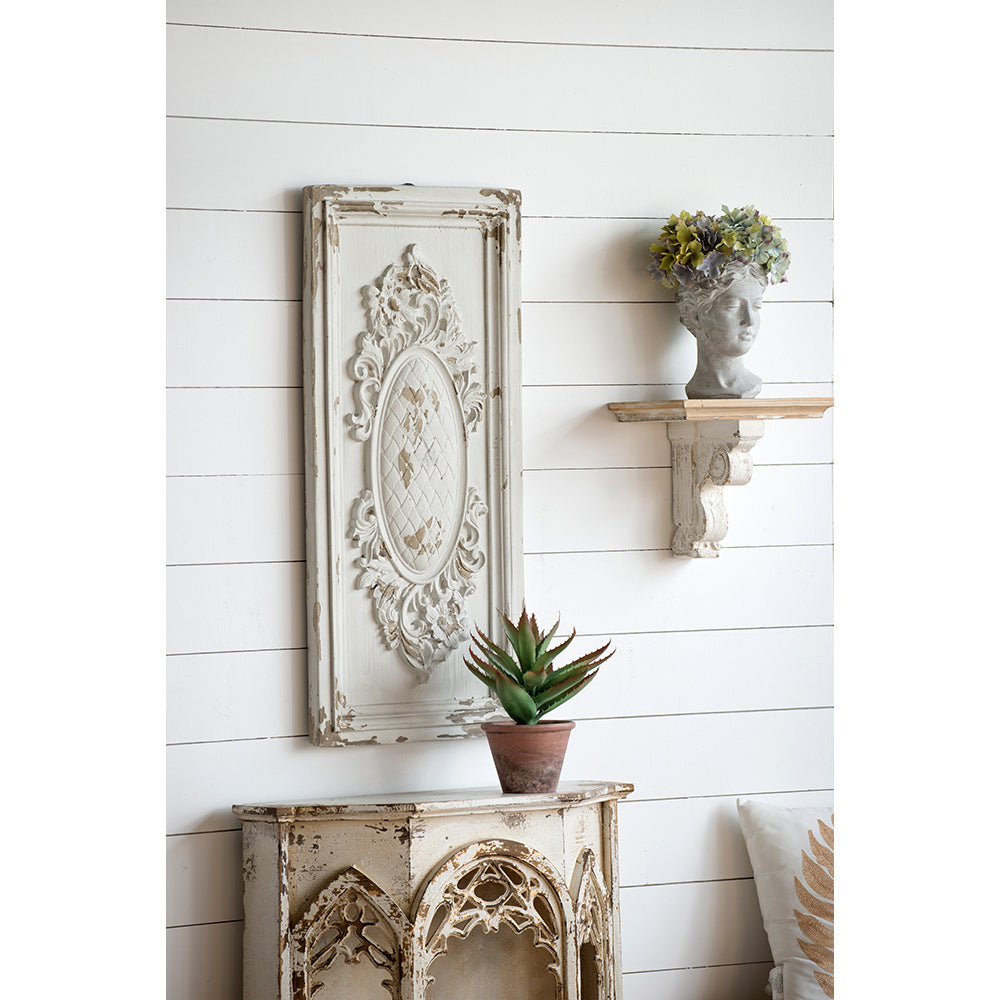 Elegant White Wall Art Panel - Perfect for Any Room