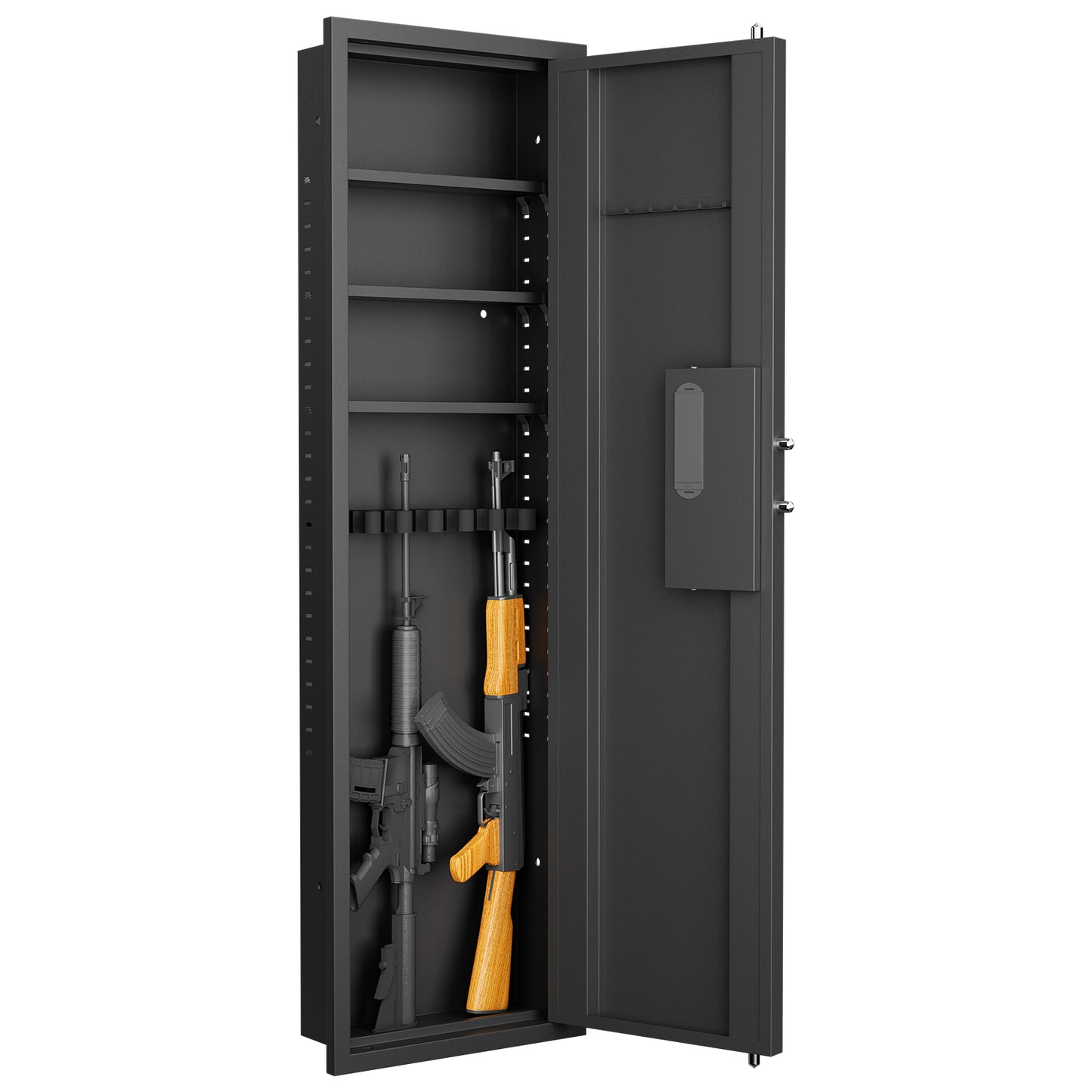 SecureWall Hidden Safe: Smart Touch Gun Storage