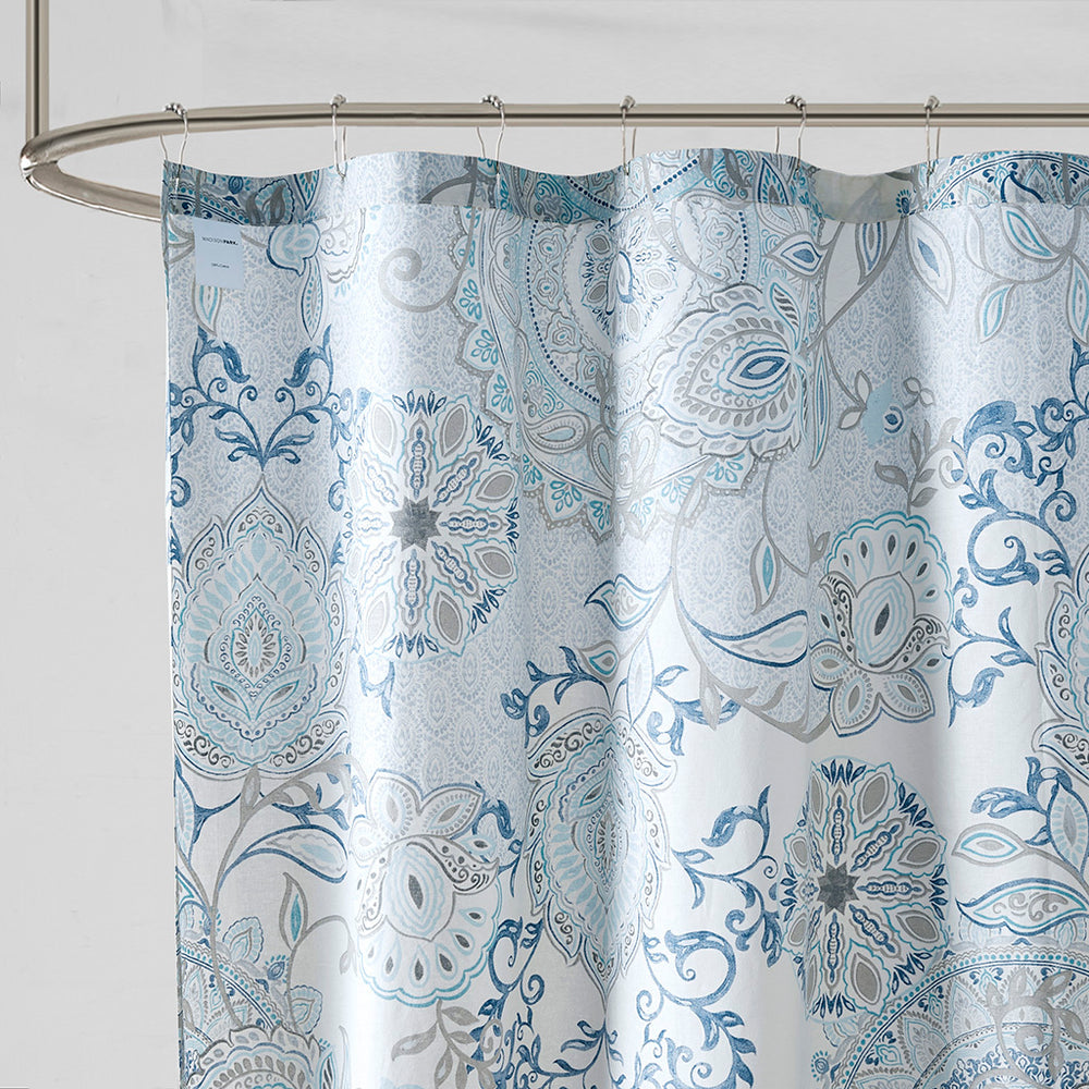 Charming Cotton Shower Curtain