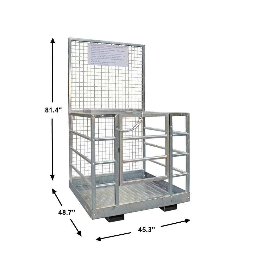 Double Duty Forklift Safety Cage