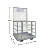 Double Duty Forklift Safety Cage