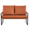 Chic Duo Sofa with Cushions