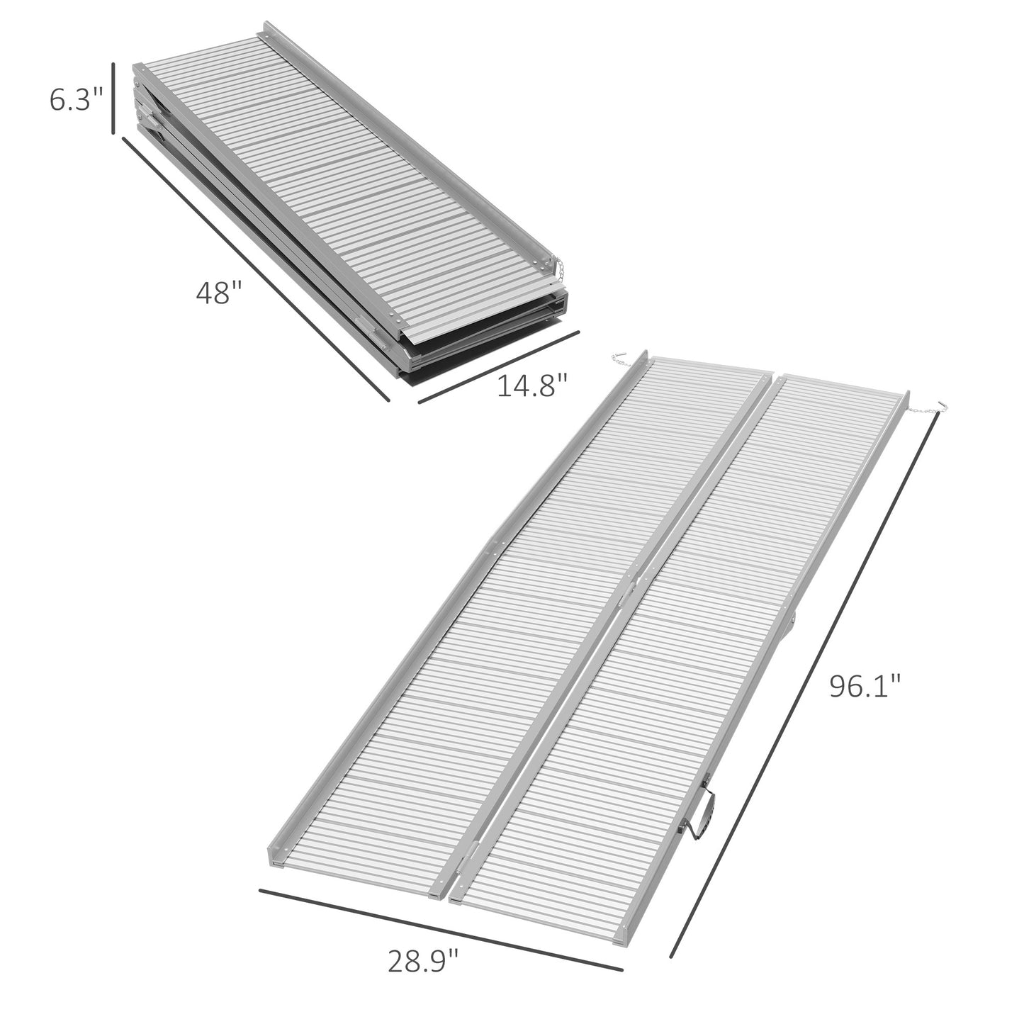 Easy Access Portable Wheelchair Ramp