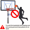 Adjustable Outdoor Basketball Hoop for All Ages