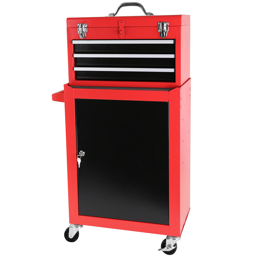 Rolling Tool Chest with Portable Top Box