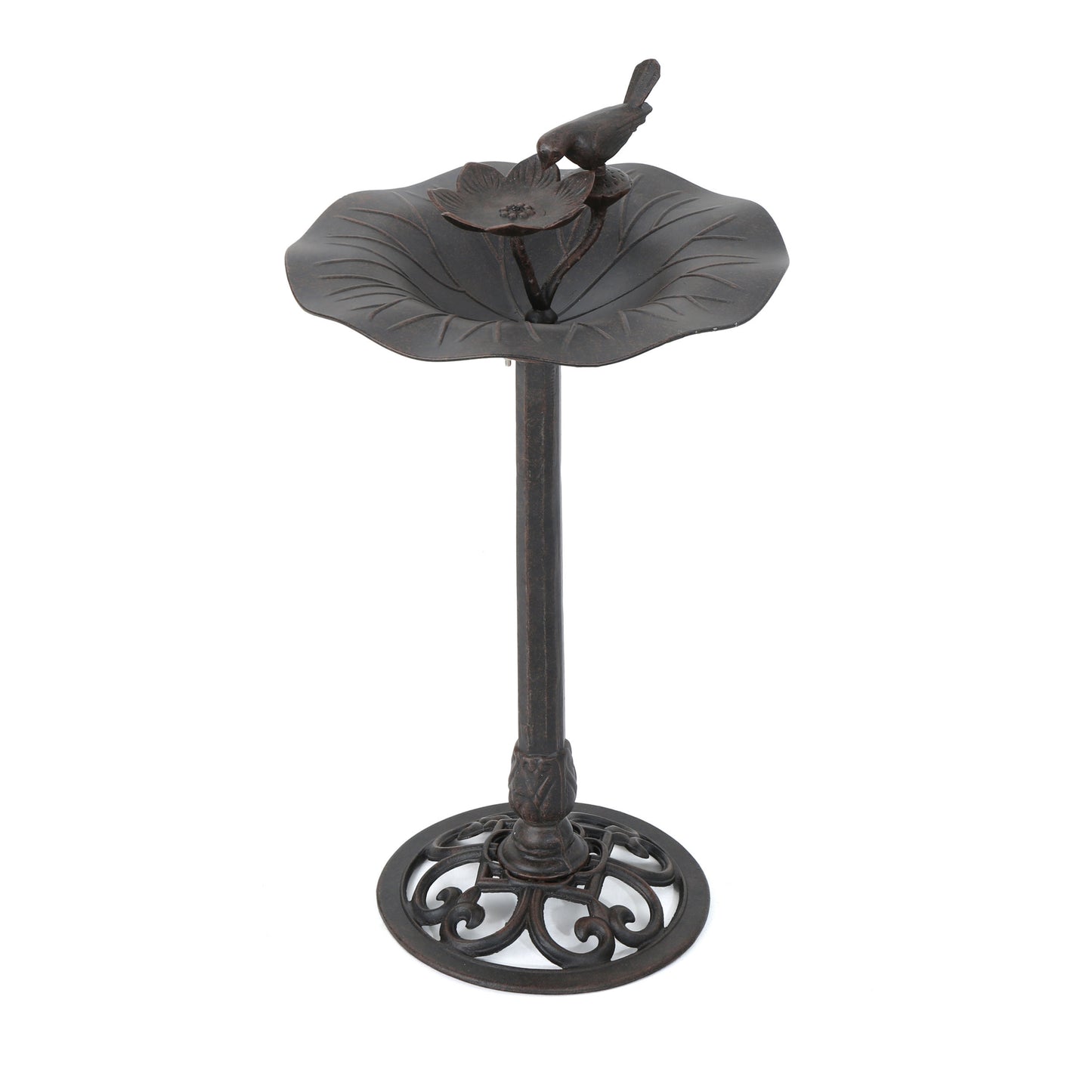 Bronze Elegance Bird Bath