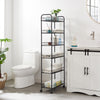 Rolling Slim Storage Cart with Baskets