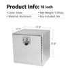 Rugged Aluminum Tool Storage Chest for Trucks and RVs
