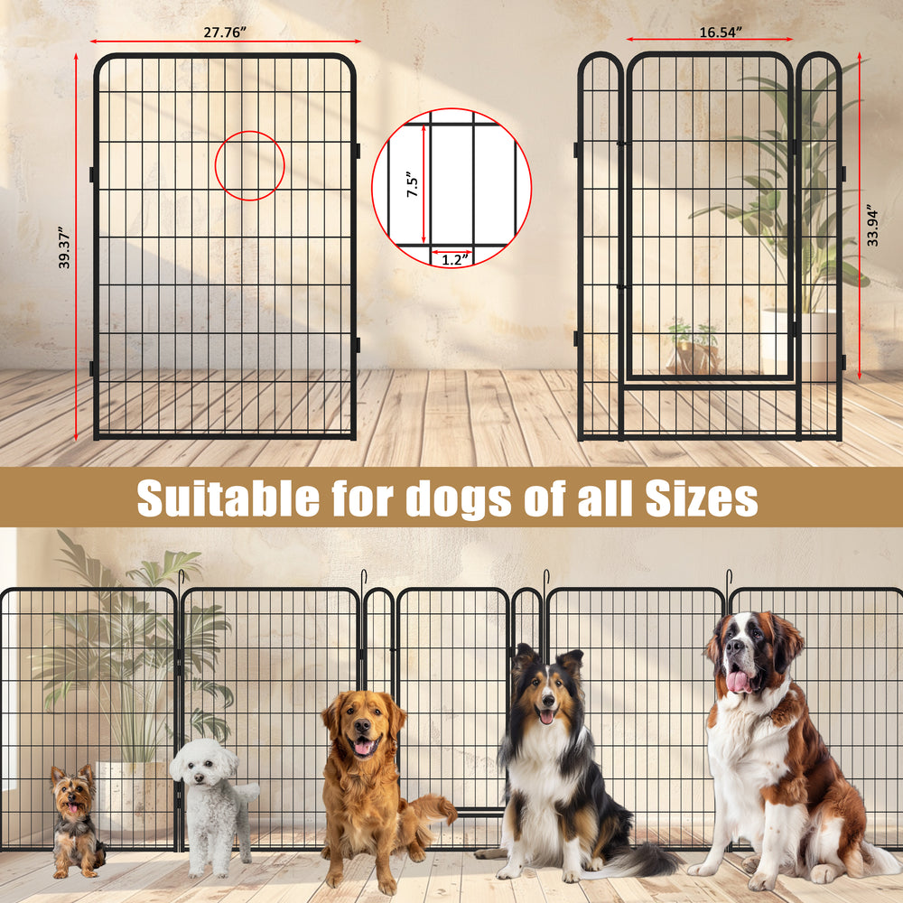 Ultimate Heavy-Duty Pet Playpen with Door