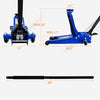 Power Lift Double Pump Floor Jack