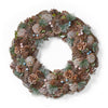 Cozy Pine Cone Wreath