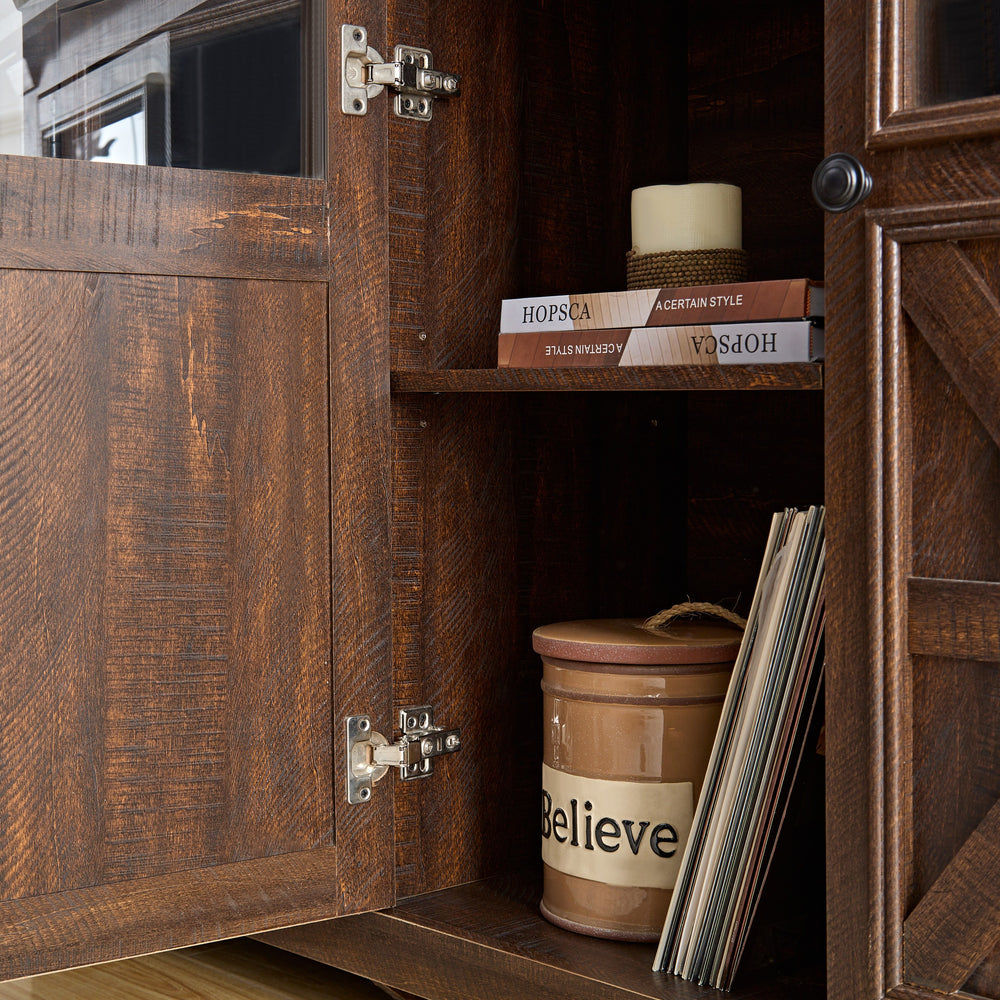 Charming Farmhouse Buffet Cabinet