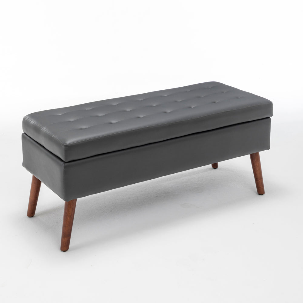 Cozy Storage Ottoman Bench