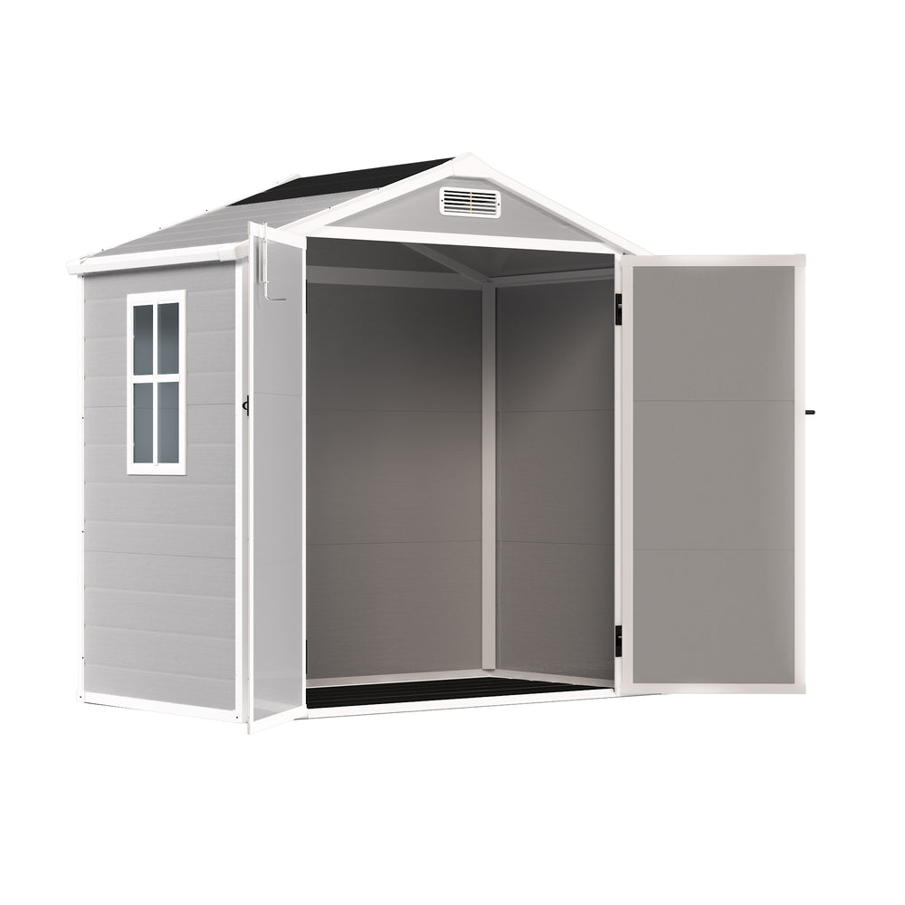 Weather-Resistant Outdoor Storage Shed for Garden & Pool