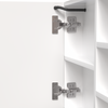 Sleek LED Bathroom Cabinet with Mirror and Towel Rack