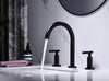 Elegant Arc Widespread Bathroom Faucet