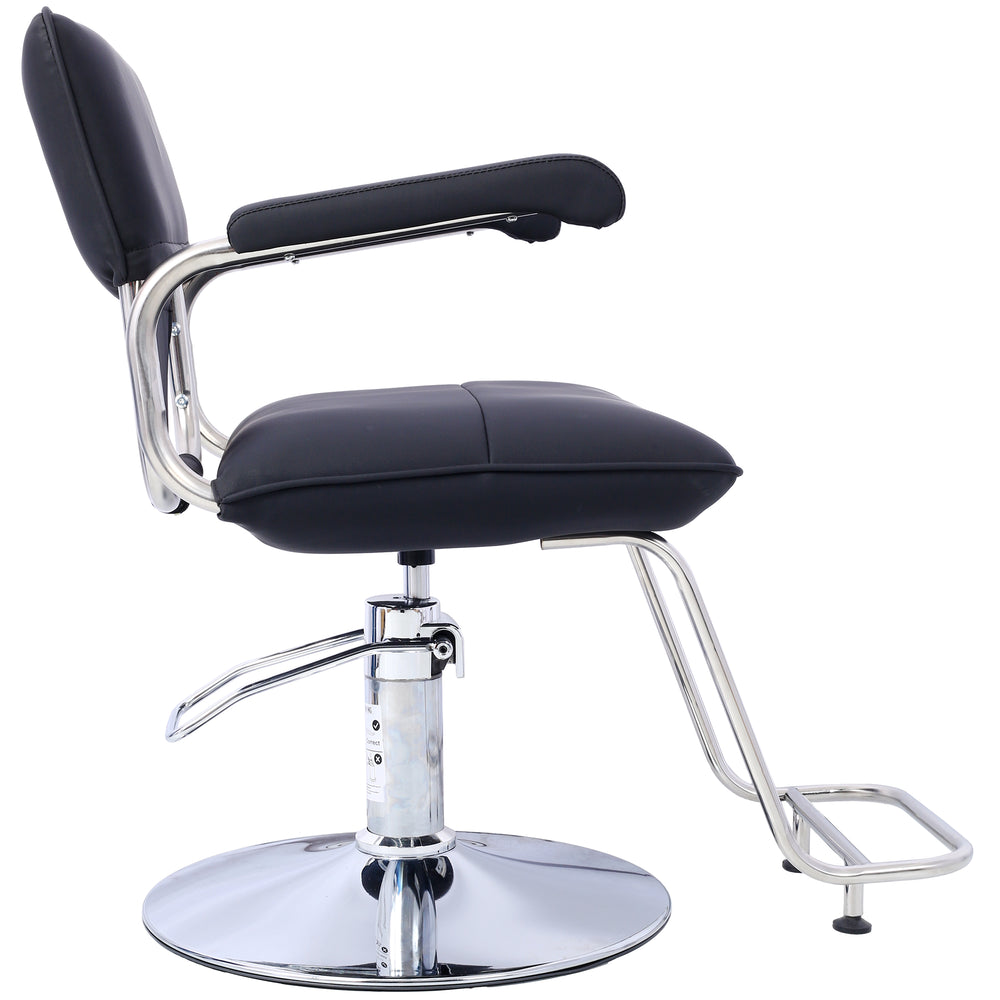 Chic & Sturdy Salon Chair with Hydraulic Pump