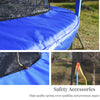 Pumpkin Trampoline Safety Net with Basketball Hoop