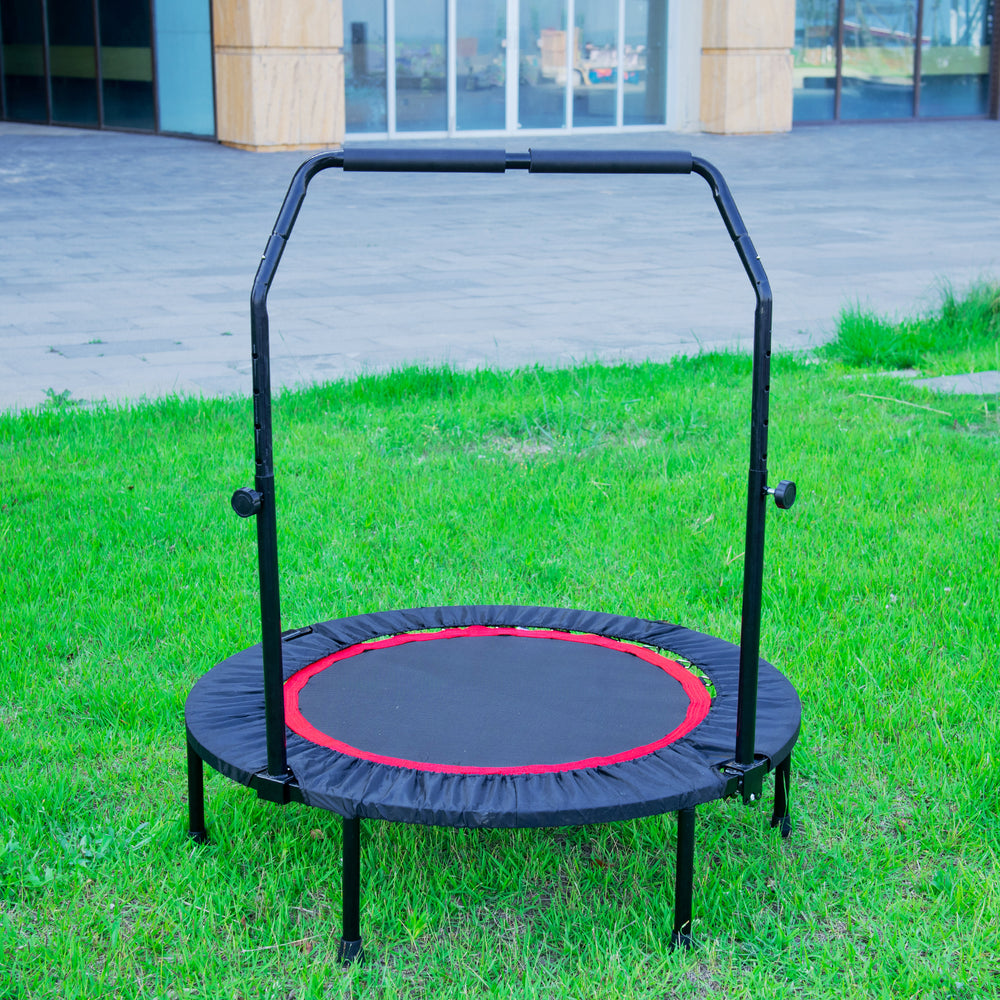 JumpFit Mini Trampoline for Everyone - Safe Indoor Workout Fun!