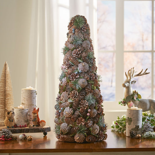 Pine Cone Table Tree