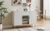 Wave Storage Cabinet with Drawers - Stylish & Versatile Buffet for Any Room