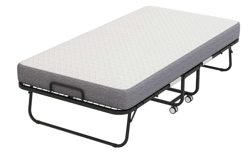 Cozy Folding Guest Bed with Memory Foam