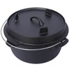 Versatile Camping Dutch Oven with Skillet Lid