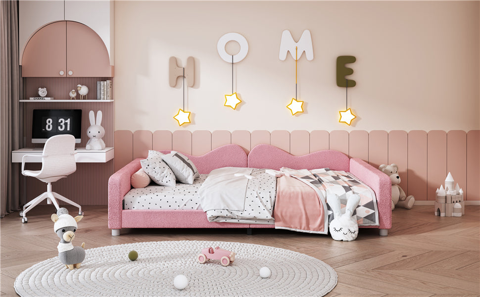 Cozy Pink Cloud Daybed