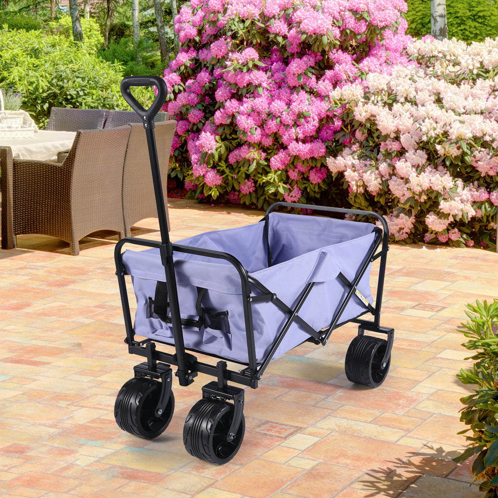 Beach Buddy Folding Wagon: Heavy-Duty & Ready for Adventure!