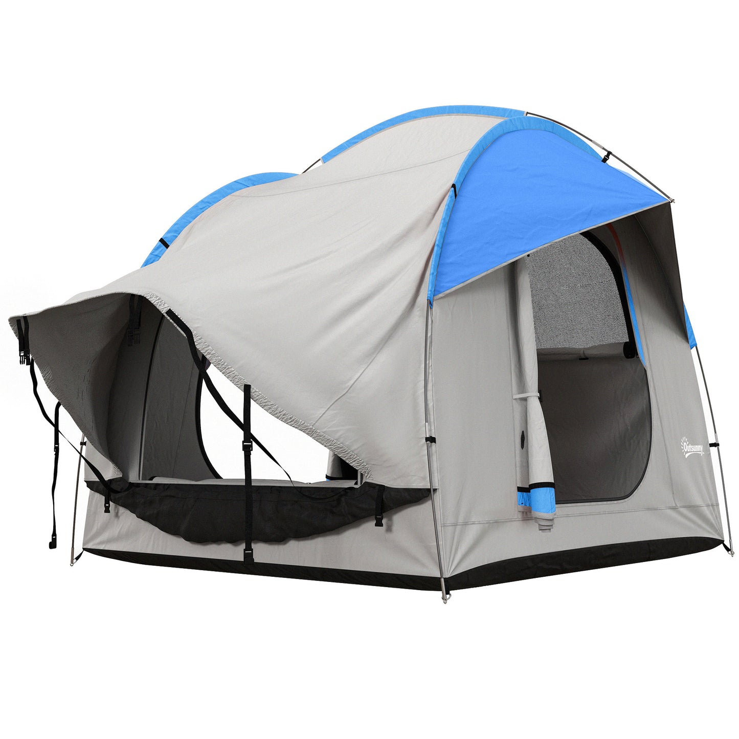 Outsunny Adventure Truck Tent - Spacious Waterproof Camping Shelter for Family Fun!